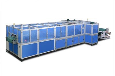 Máquina de bata de laboratório não tecido para hospitais médicos